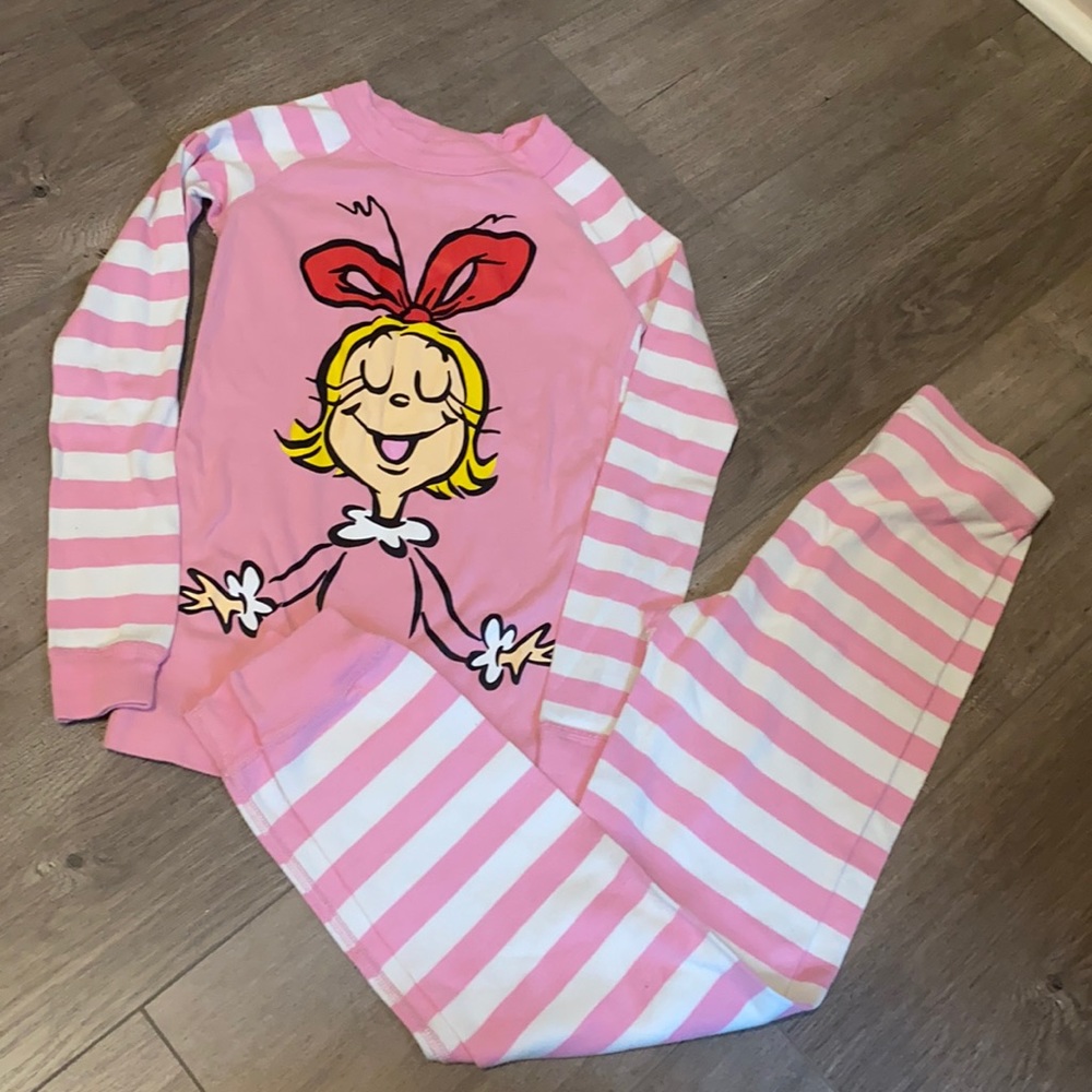 Hanna Anderson Girls organic Dr. Seuss Pajamas